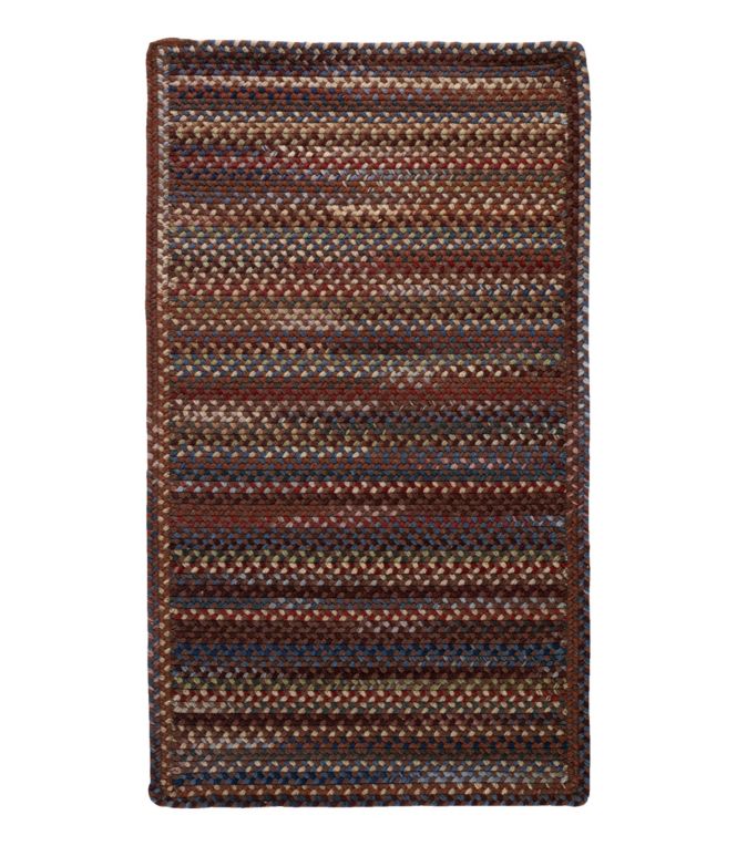 L.L.Bean Braided Wool Rug, Horizontal Braid