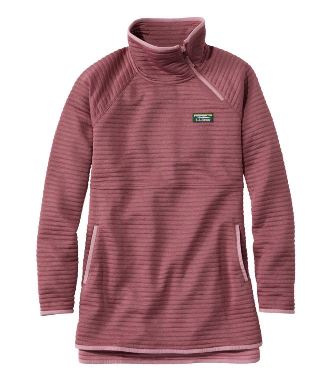 Women's Airlight Knit Asymmetrical Quarter-Zip Tunic