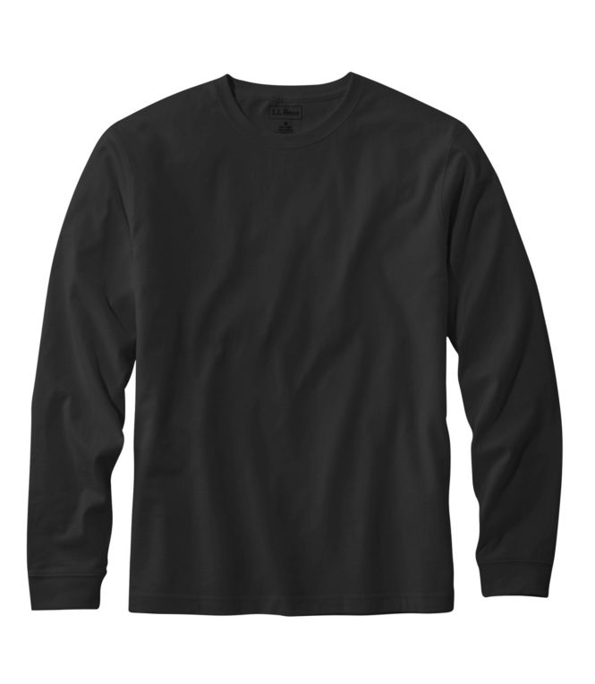 Men's Carefree Unshrinkable Tee, Traditional Fit, Long-Sleeve