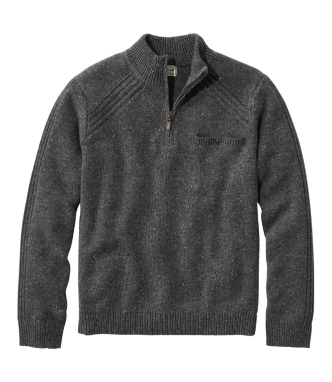 Men's Rangeley Merino Sweater, Quarter-Zip