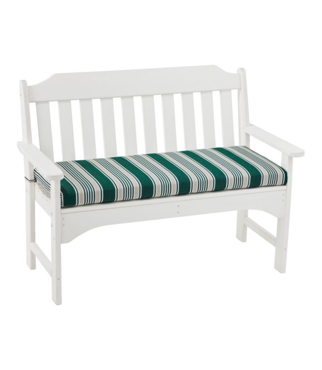 Casco Bay All-Weather Bench Cushion, Stripe