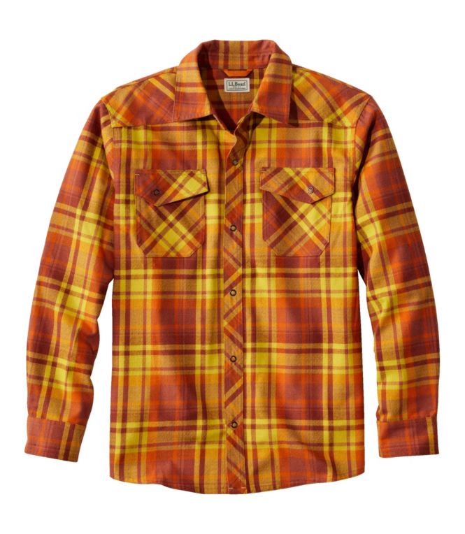 Men's Katahdin Performance Flannel Shirt, Traditional Fit