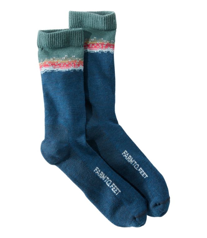 Adults' Farm to Feet Missoula Crew Socks, Light Cushion