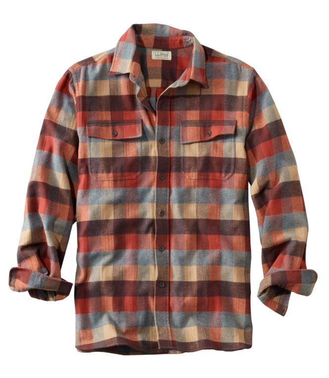 Men's Chamois Shirt, Traditional Fit, Plaid