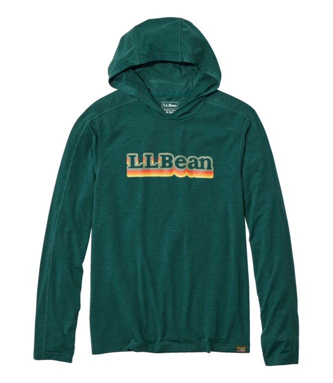 Men's Everyday SunSmart® Hooded Tee, Long-Sleeve Graphic