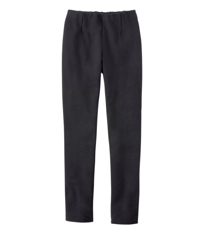 Women's Perfect Fit Pants, Fleece-Backed Slim-Leg
