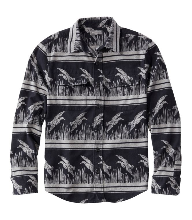 Men's Signature 1933 Chamois Cloth Shirt, Slim Fit, Pattern