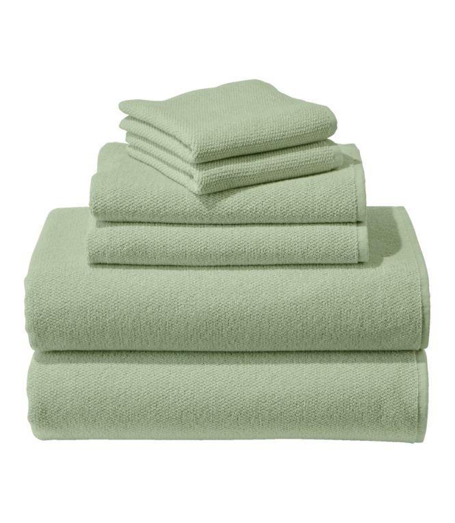 Organic Textured Cotton Towel Set