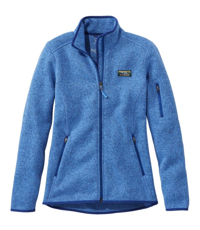 Women's L.L.Bean Sweater Fleece Full-Zip Jacket