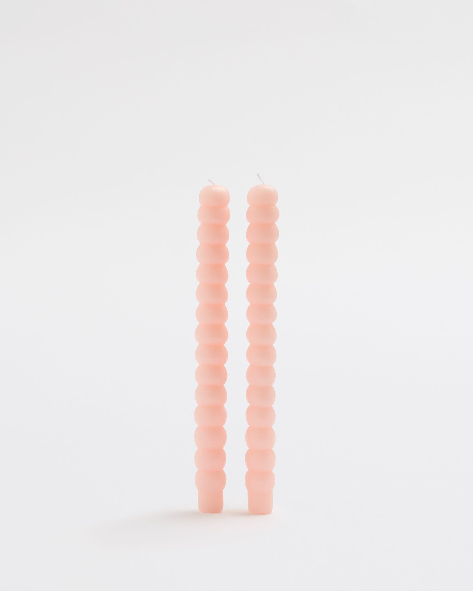 Pink Soy Taper Candle 3hr - 2 piece set