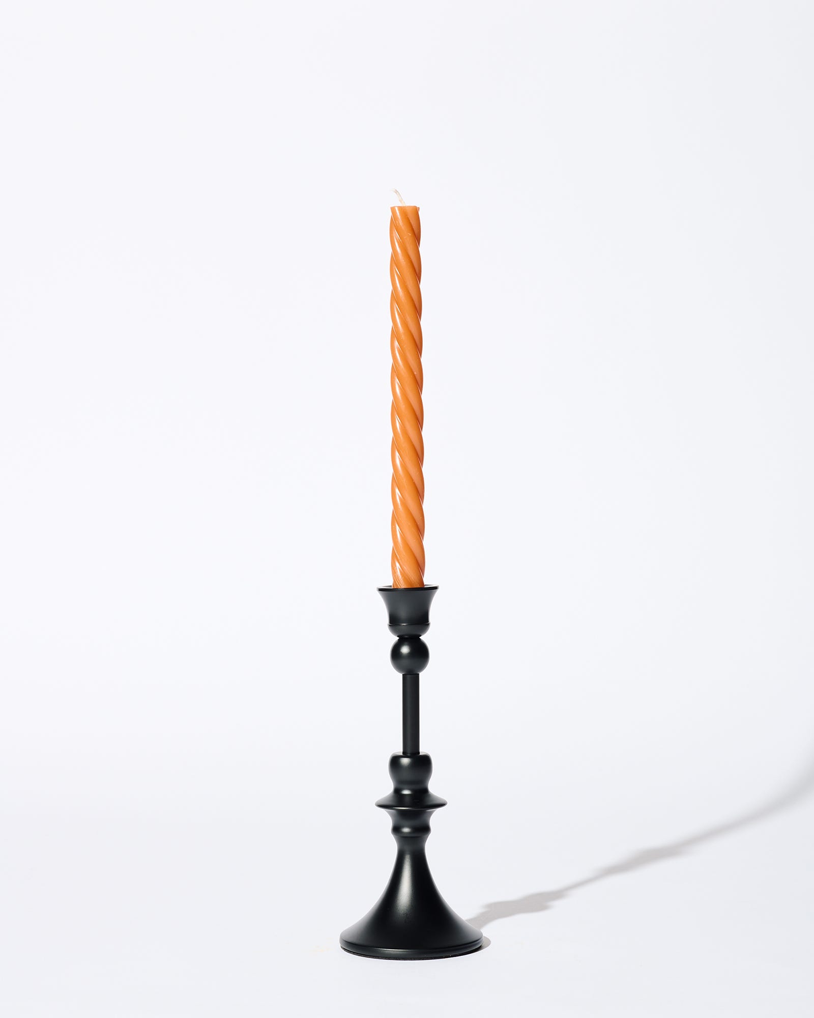 Black Metal Taper Holder Short