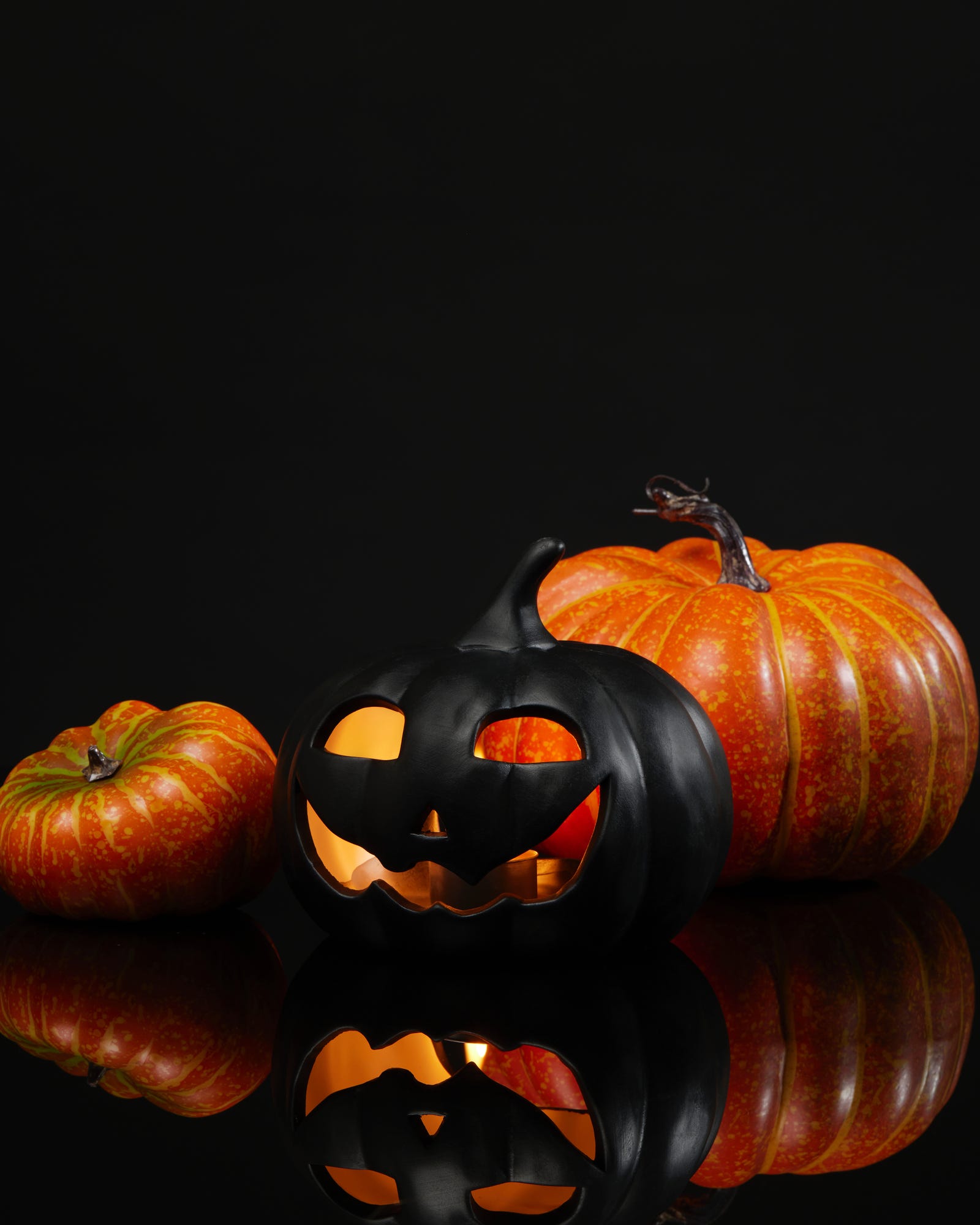 Boo-tiful Pumpkin Small Tealight Holder