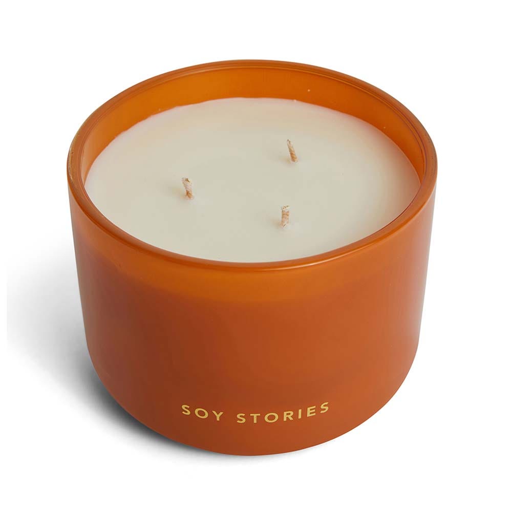 Creamy Caramel 3 Wick Soy Scented Candle