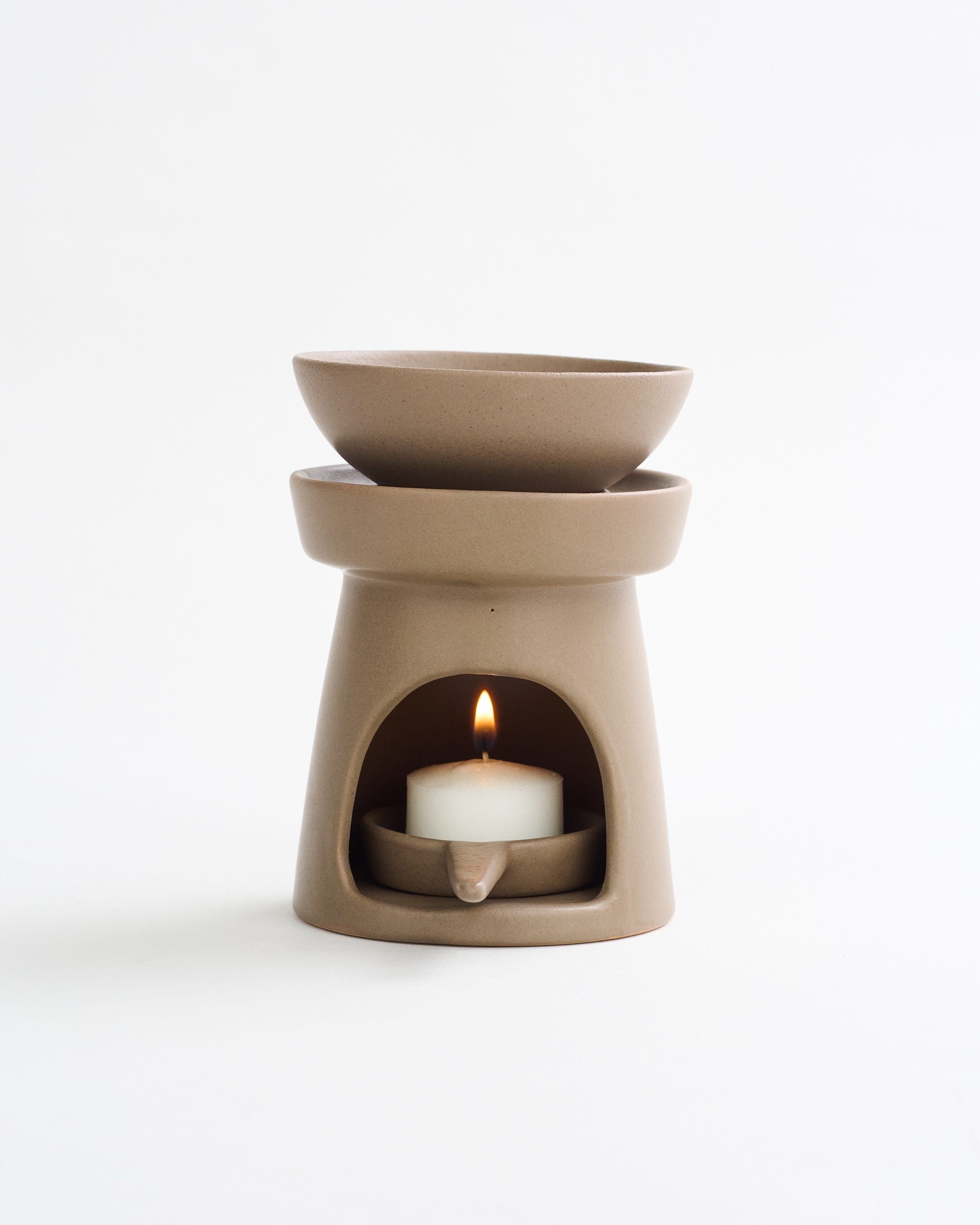 The White Lotus Tealight Oil Burner