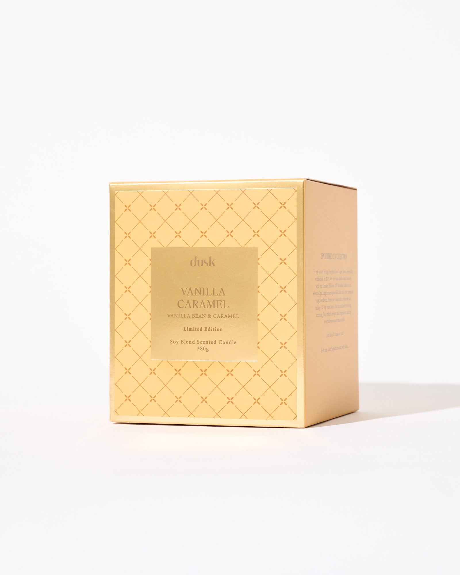 Vanilla Caramel Soy Blend Scented Candle 380g