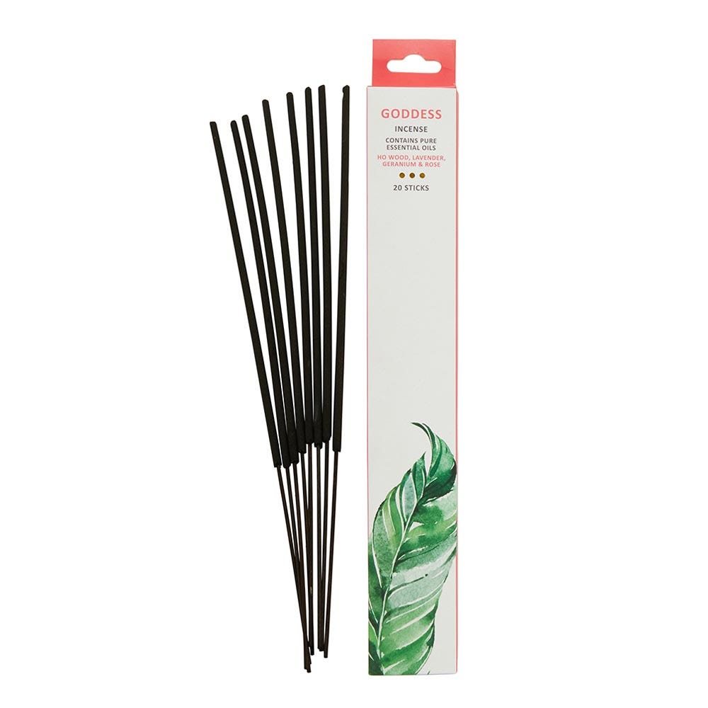 Goddess Essential Oil Incense Sticks 20pk