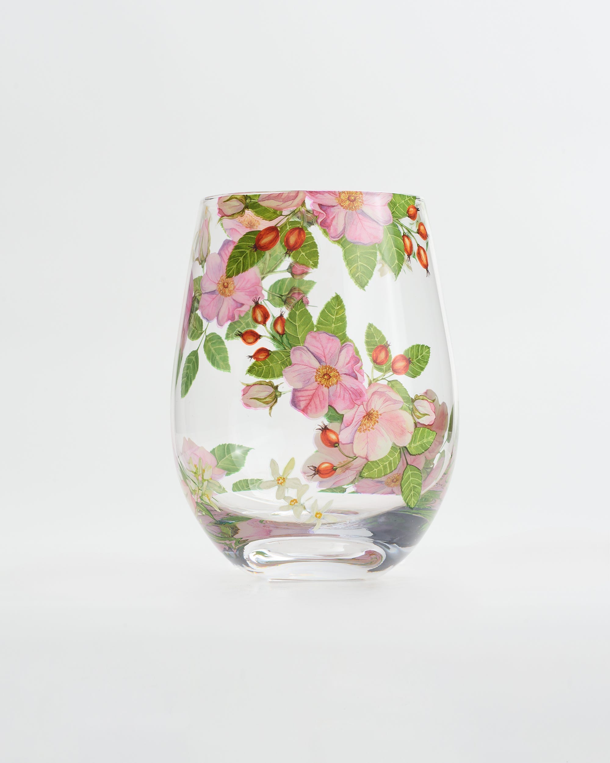 Fruits & Flowers Wine Glasses 2PK