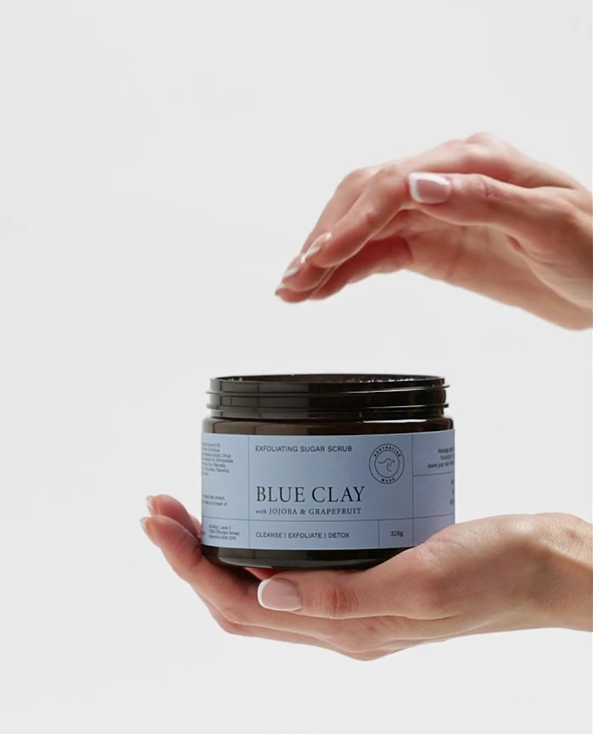 Rejuvenate Blue Clay Sugar Body Scrub 325g