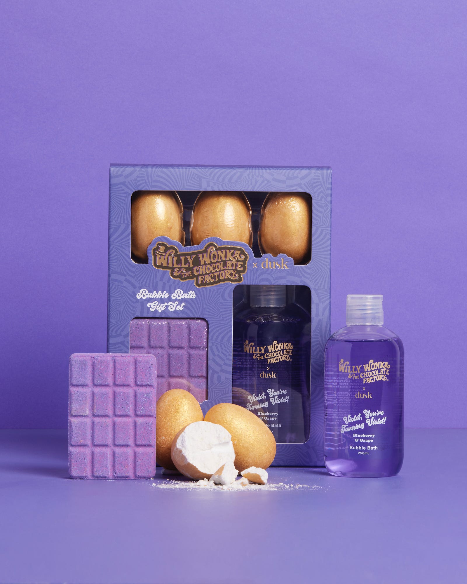 Violet, You're Turning Violet! Bubble Bath Gift Set