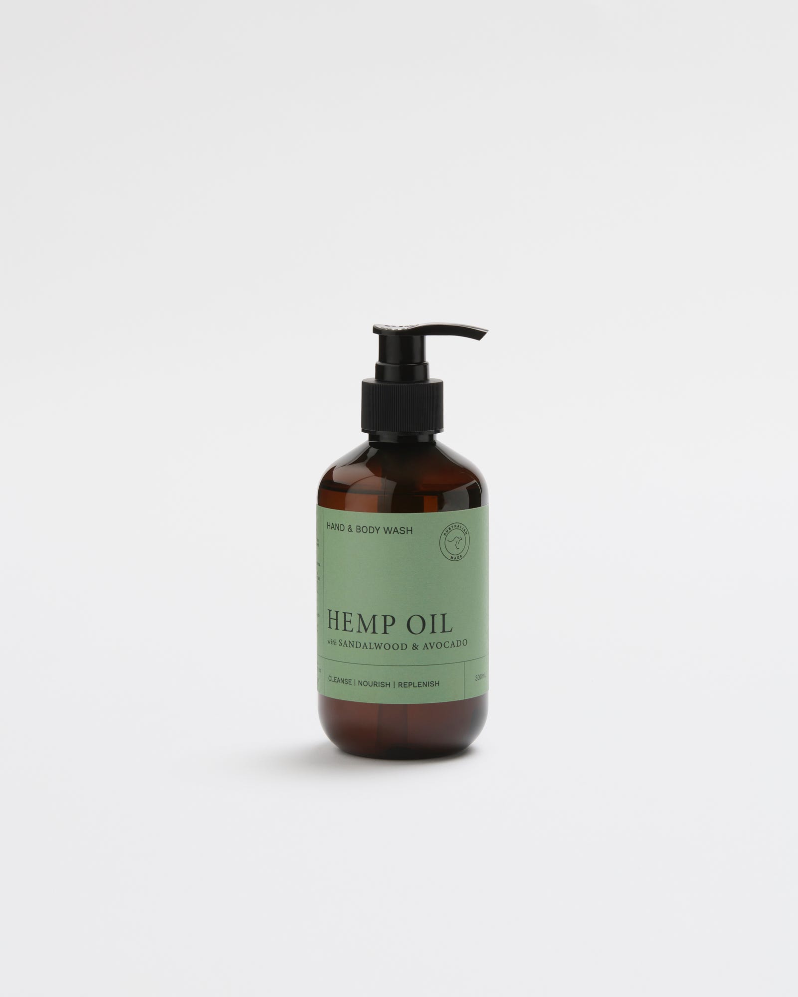 Rejuvenate Hemp Oil Hand & Body Wash 300mL