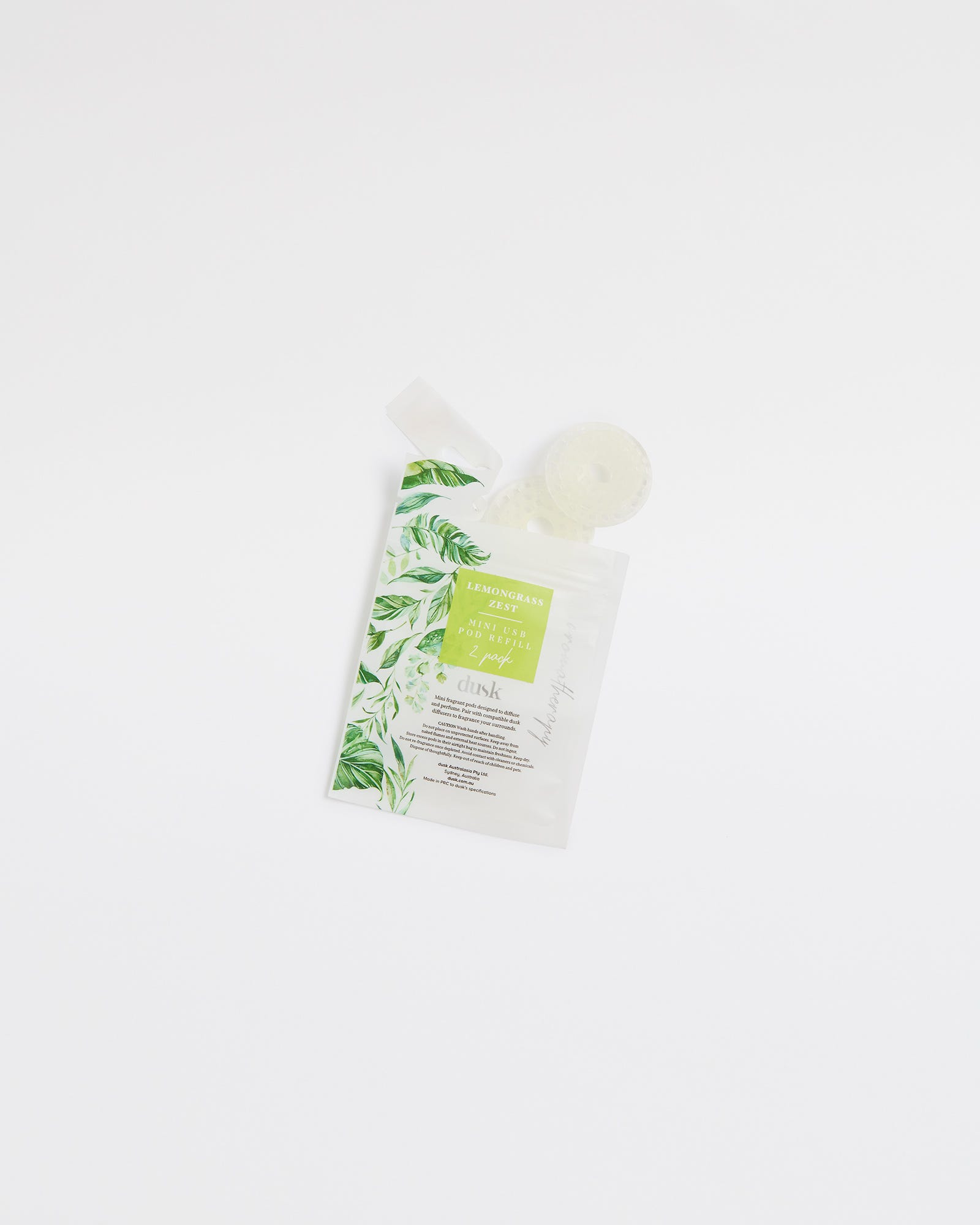 Lemongrass Zest Aromatica Mini USB Refill (2 Pack)