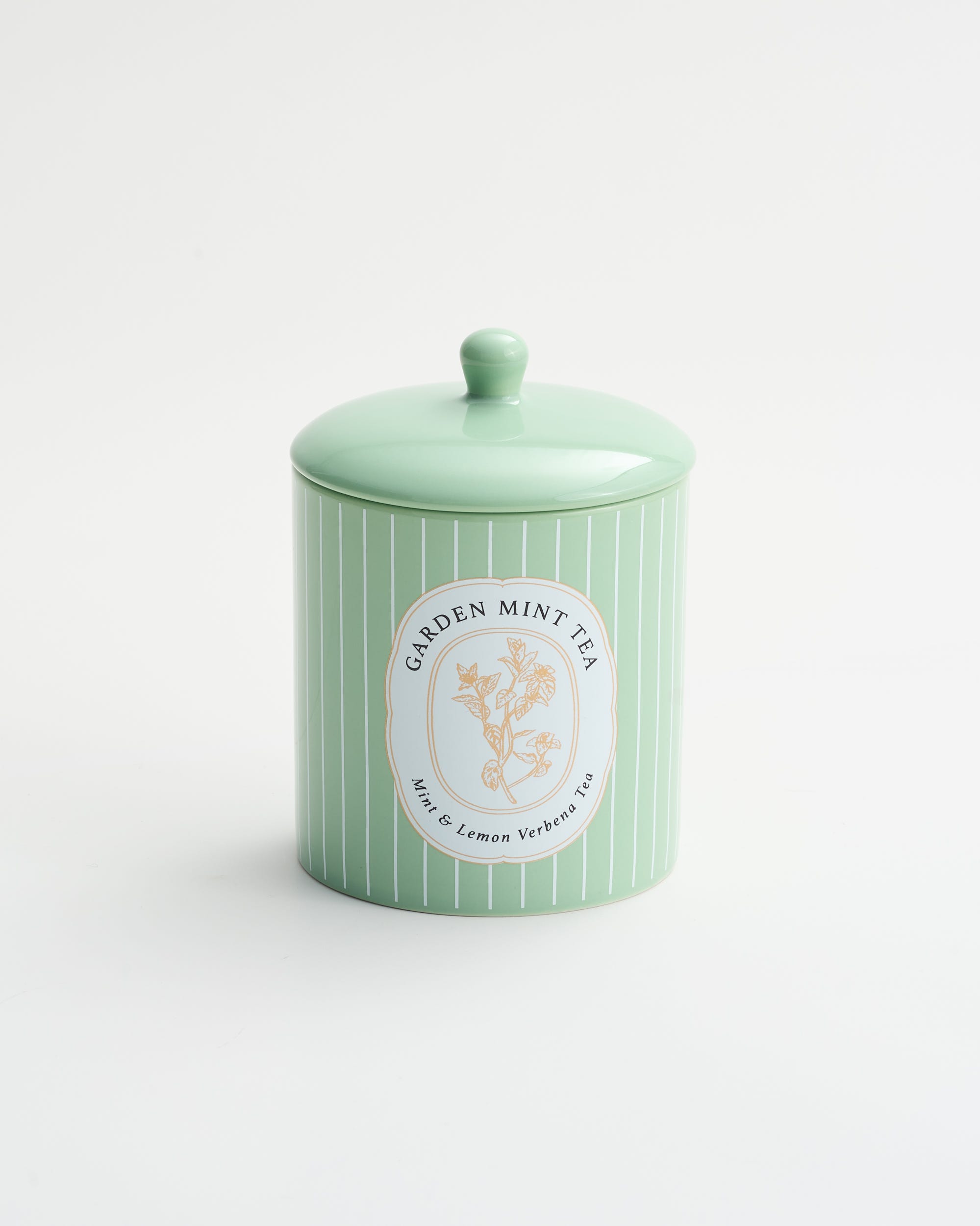 Garden Mint Tea Ceramic Candle 300g