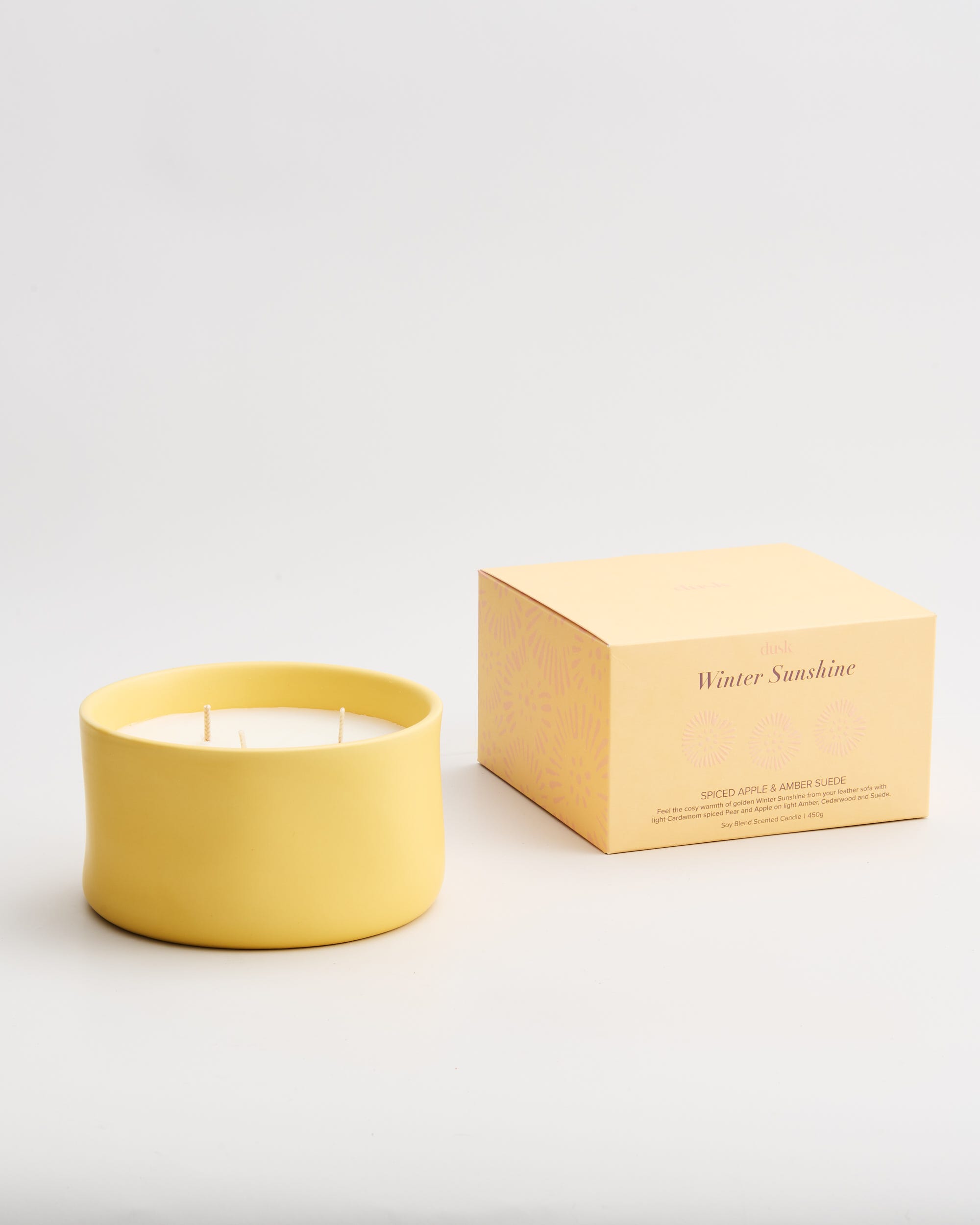 Winter Sunshine Soy Blend Scented Candle 450g