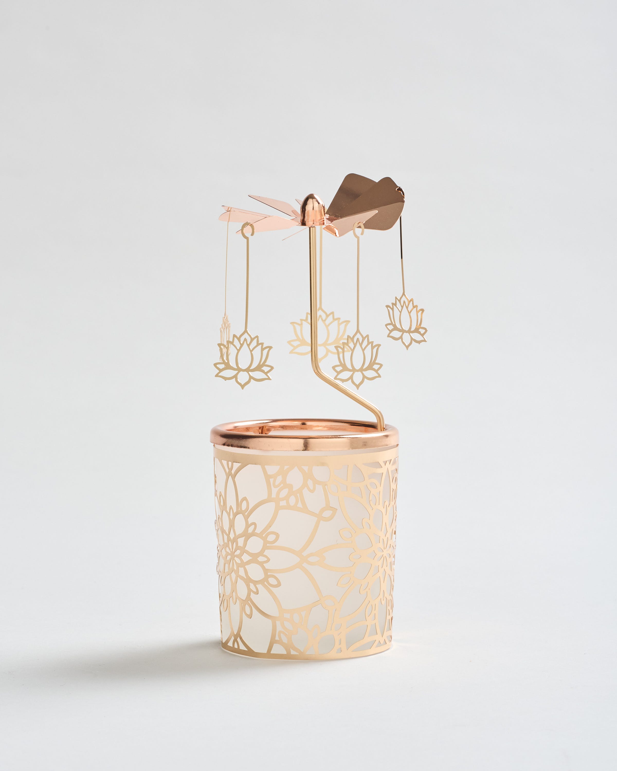 The White Lotus Tealight Spinner