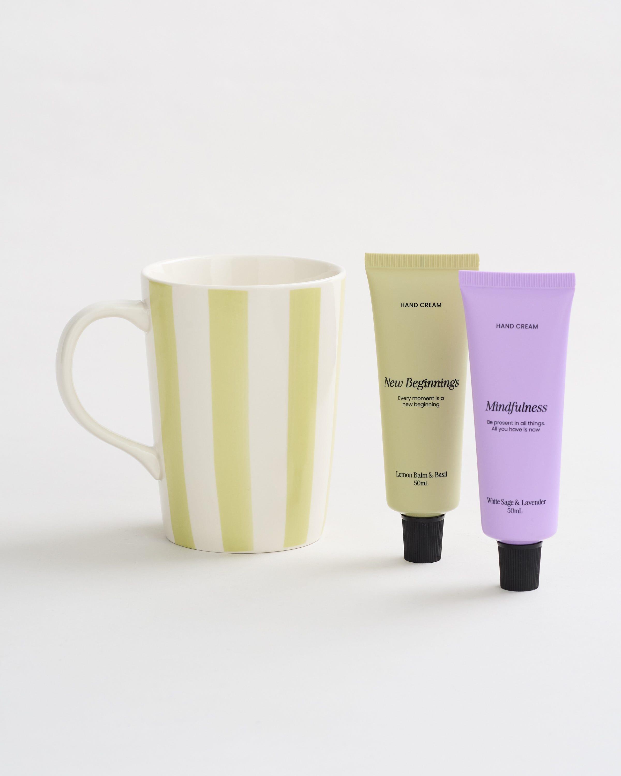 Hand Care Mug Set - New Beginnings and mindfulness