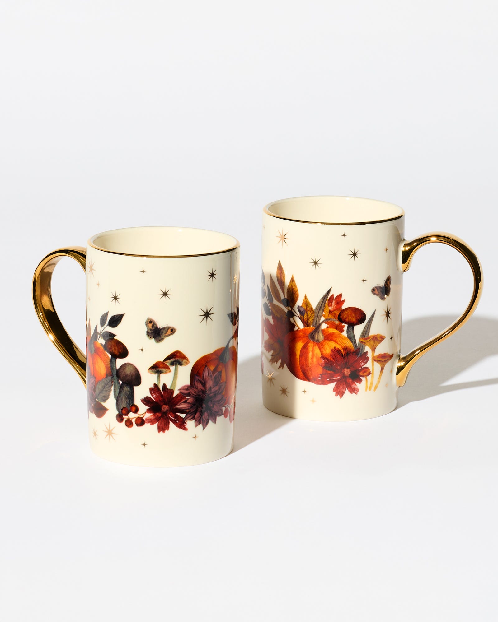 Poison Pumpkins Ceramic Mugs 2 Pack