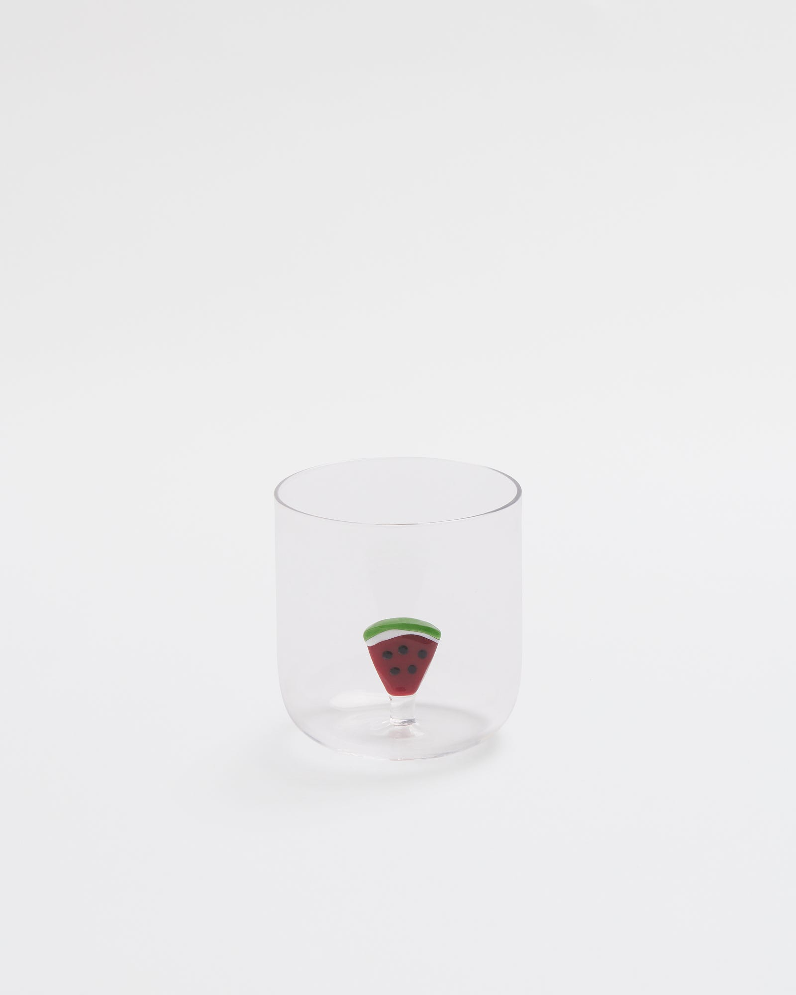 Watermelon Handblown Glass Tumbler