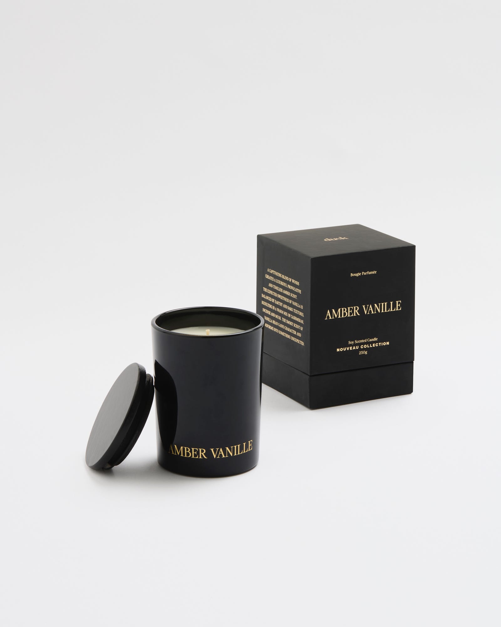 Amber Vanille 250g Candle