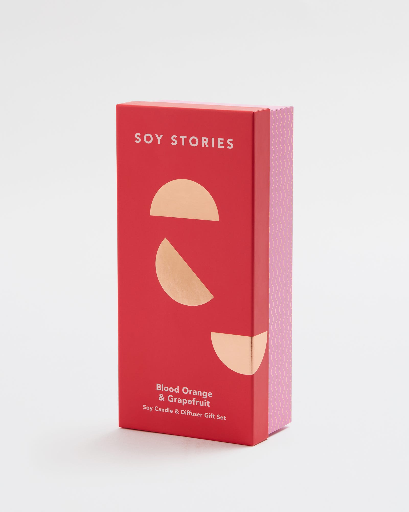 Blood Orange Little Luxuries Soy Gift Set 1 Wick 100ml Reed