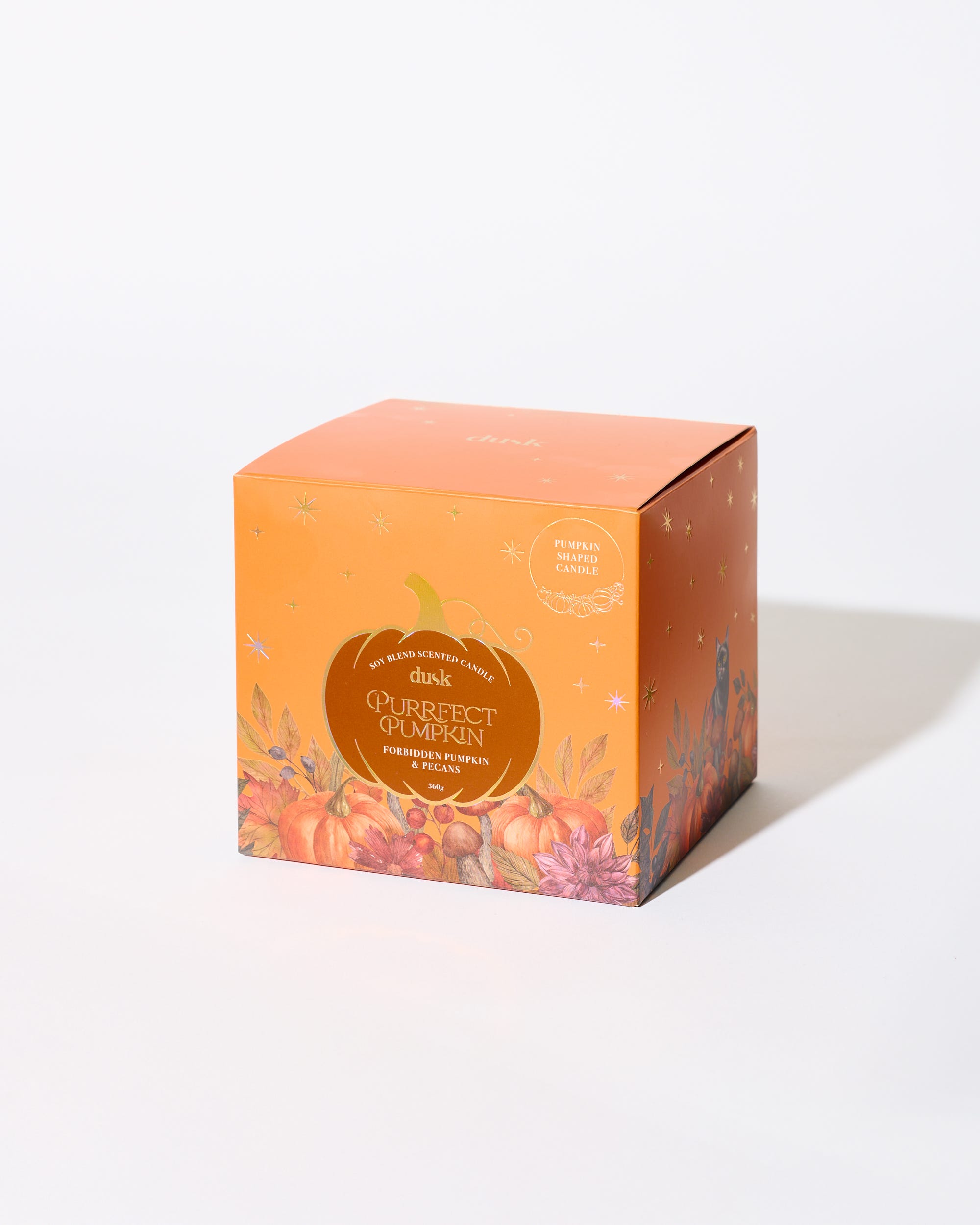 Purrfect Pumpkin Soy Blend Scented Candle 360g