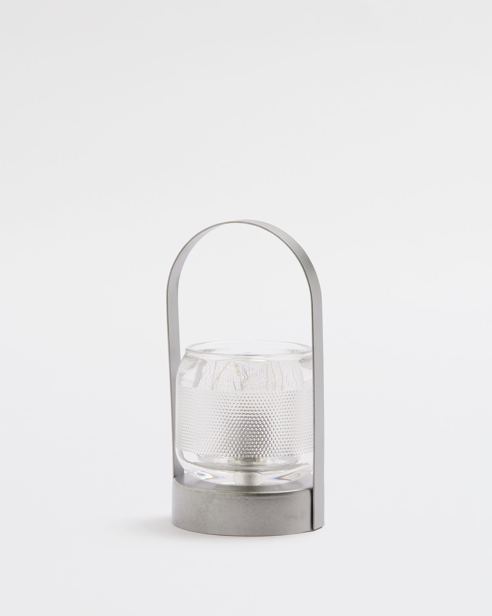 Small Gunmetal Nuri LED Lantern