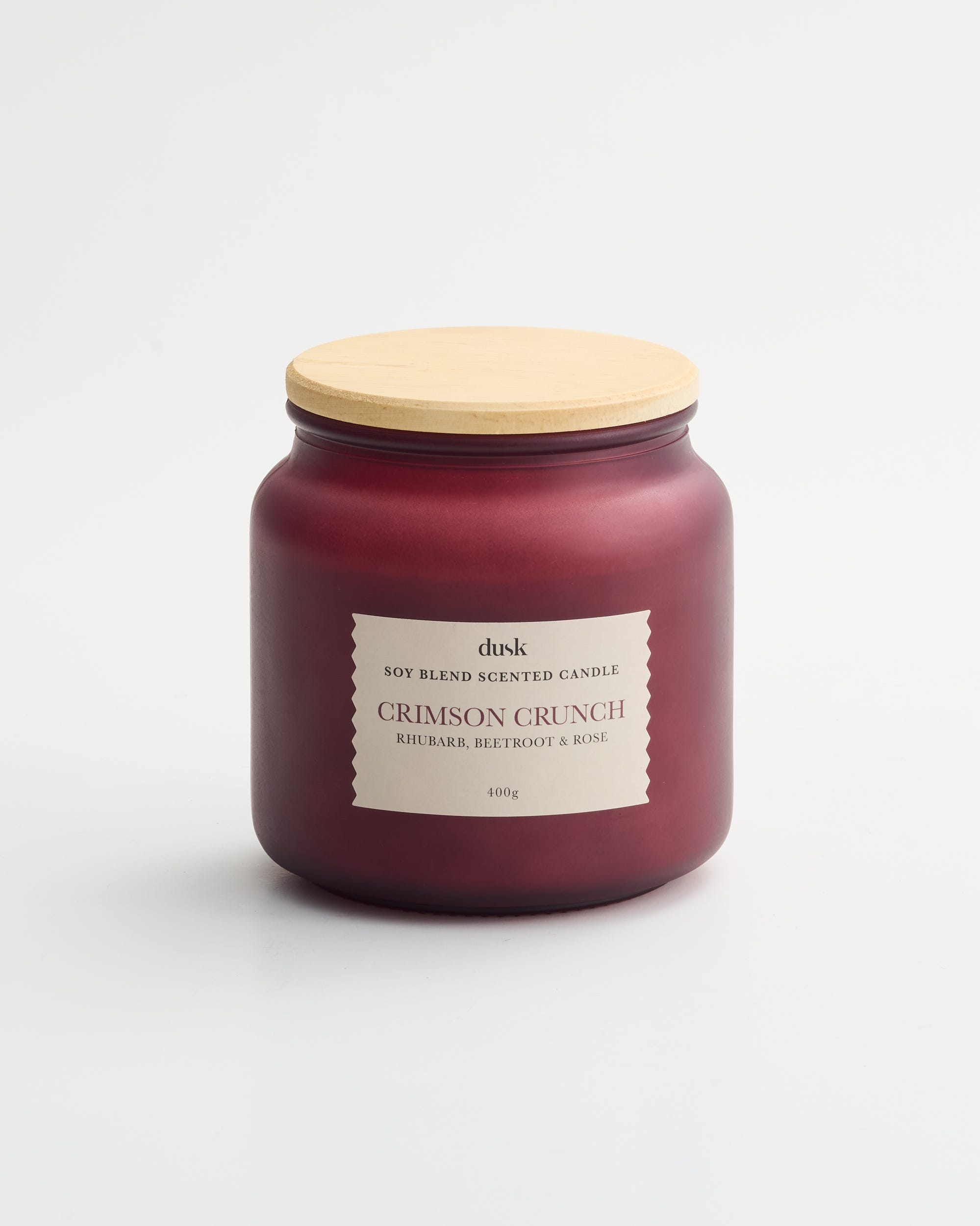 Crimson Crunch Candle 400g