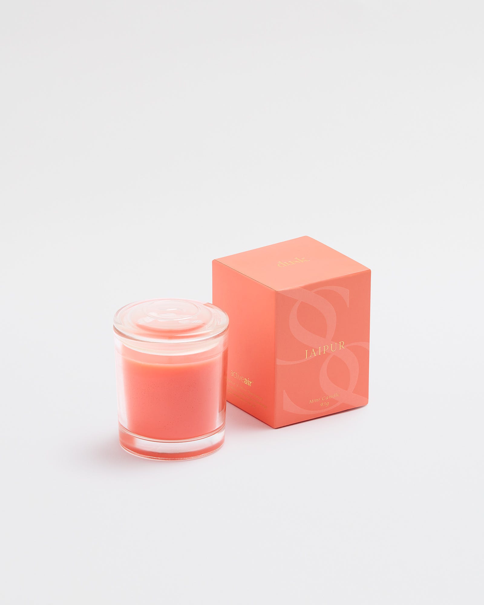 Orange Flower & Sandalwood Jaipur Mini Scented Candle
