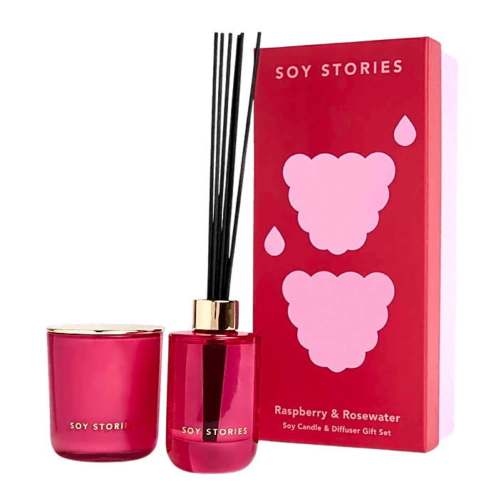Raspberry & Rosewater Soy Gift Set