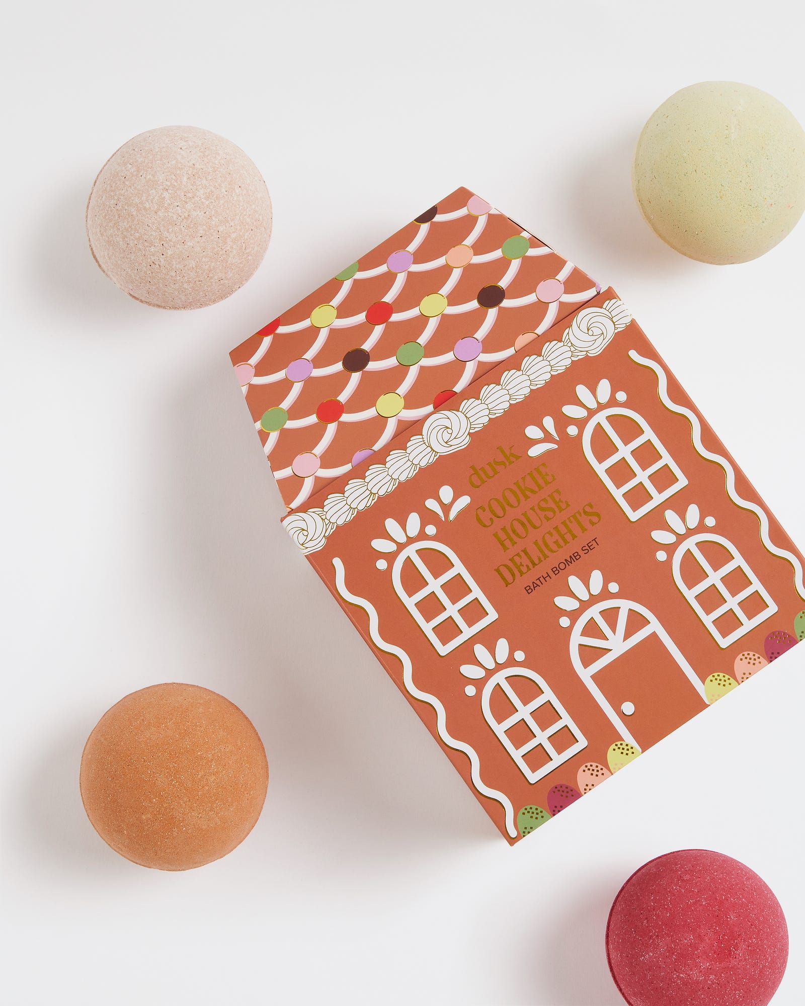 Bath Bomb House 4 Pack