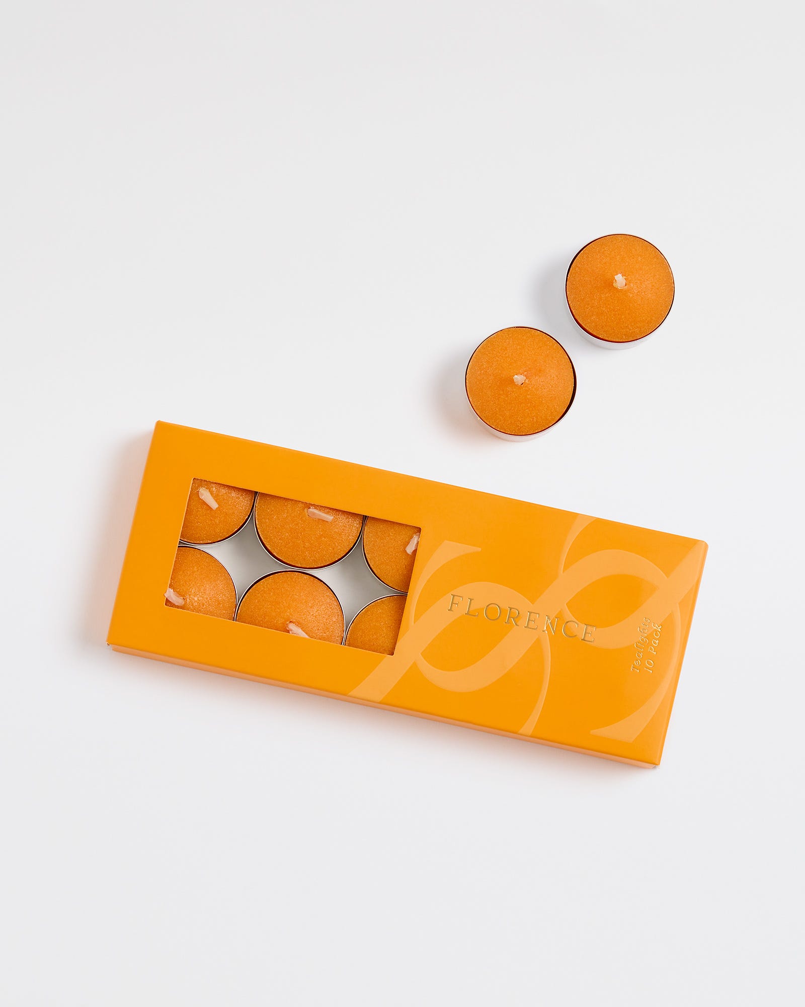 Sparkling Bellini Florence Scented Tealight Candles (10 Pack)