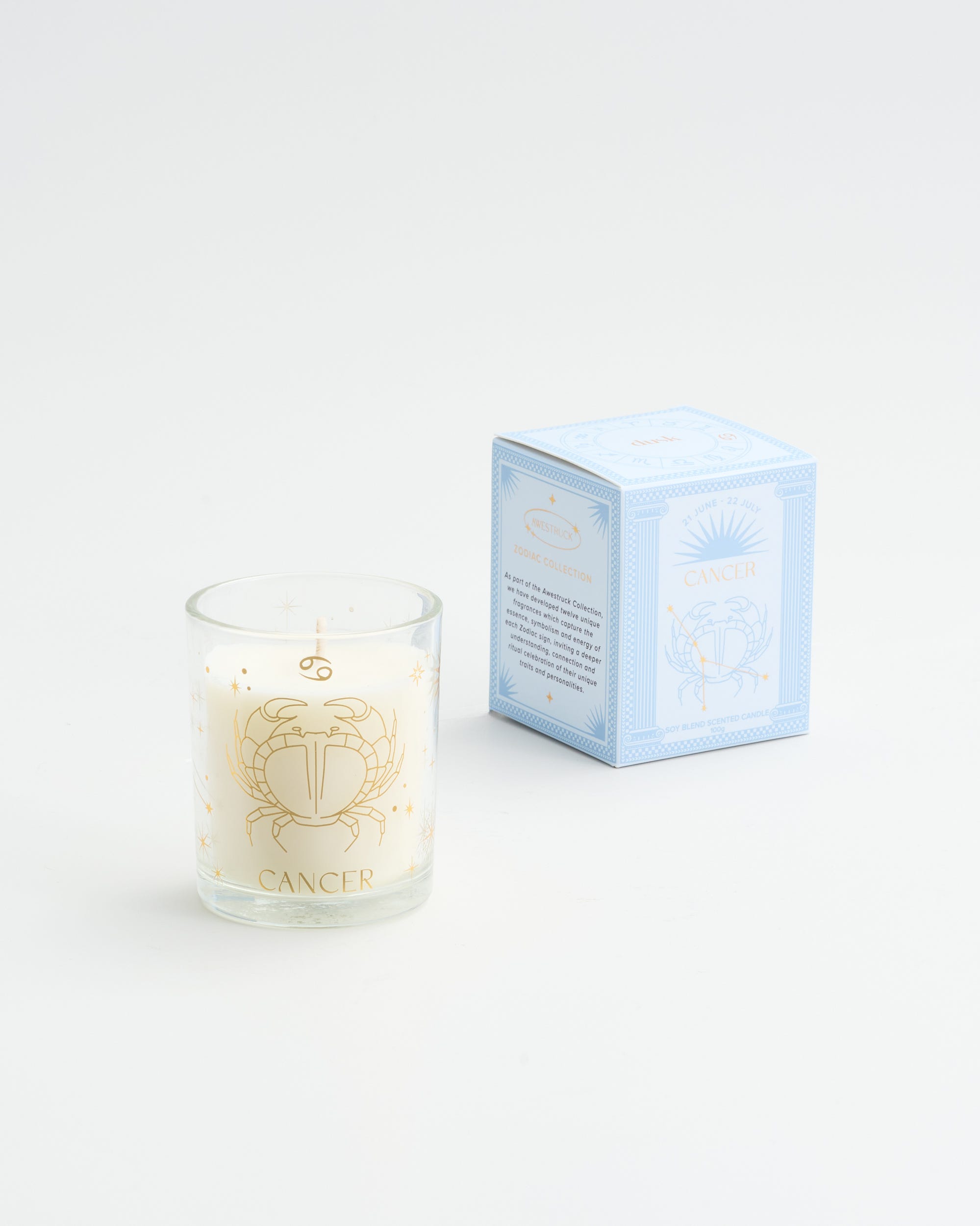 Cancer Soy Blend Scented Candle 100g