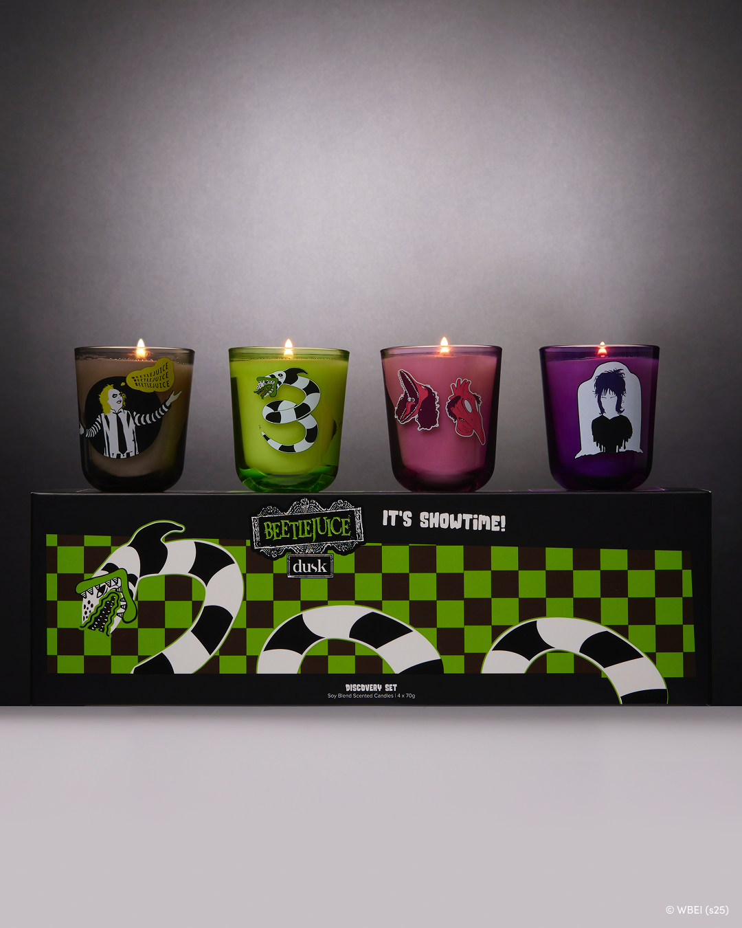 It's Showtime! Discovery Set Soy Blend Scented Candle 4 x 70g