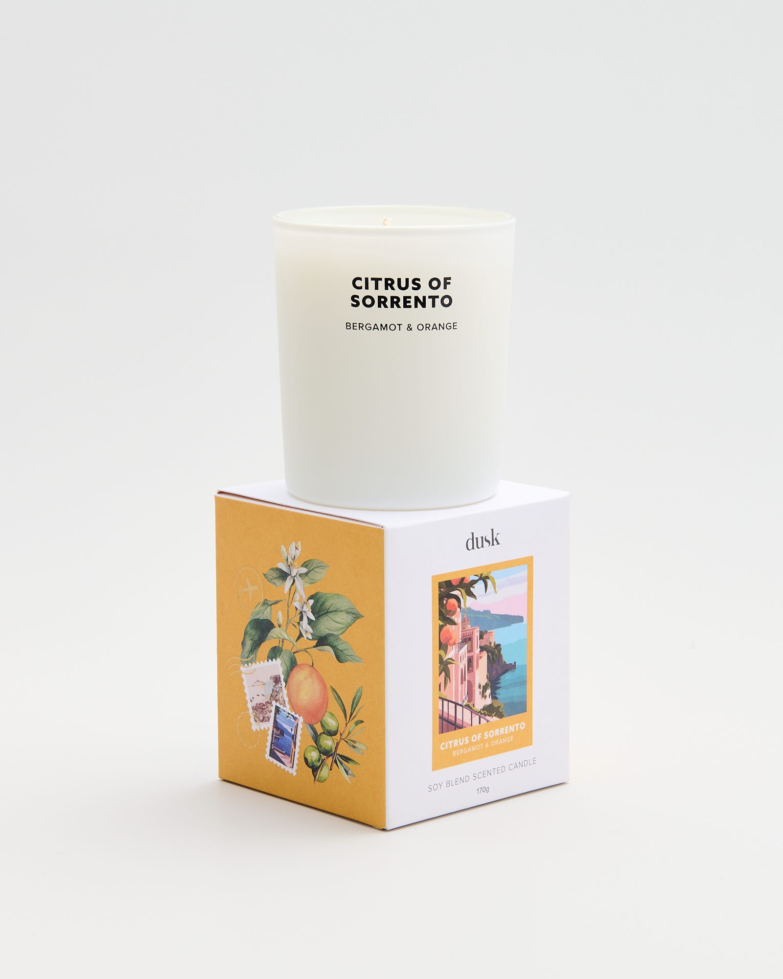 Citrus of Sorrento Soy Blend Scented Candle 170g
