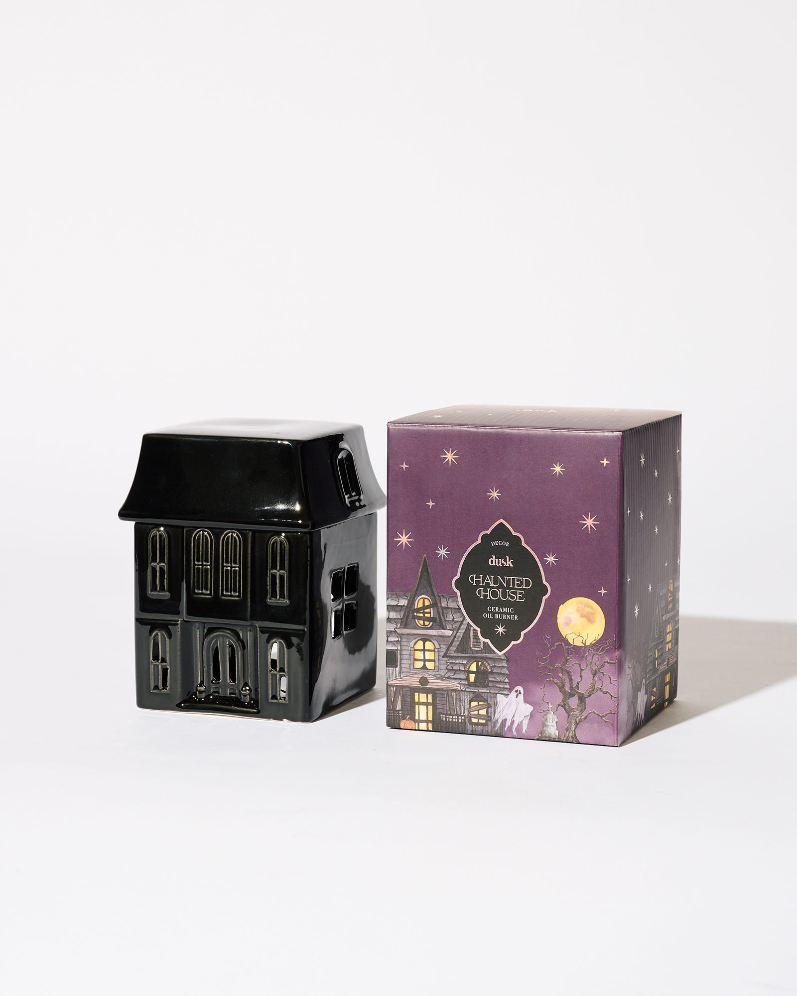 Haunted House Ceramic Oil Burner