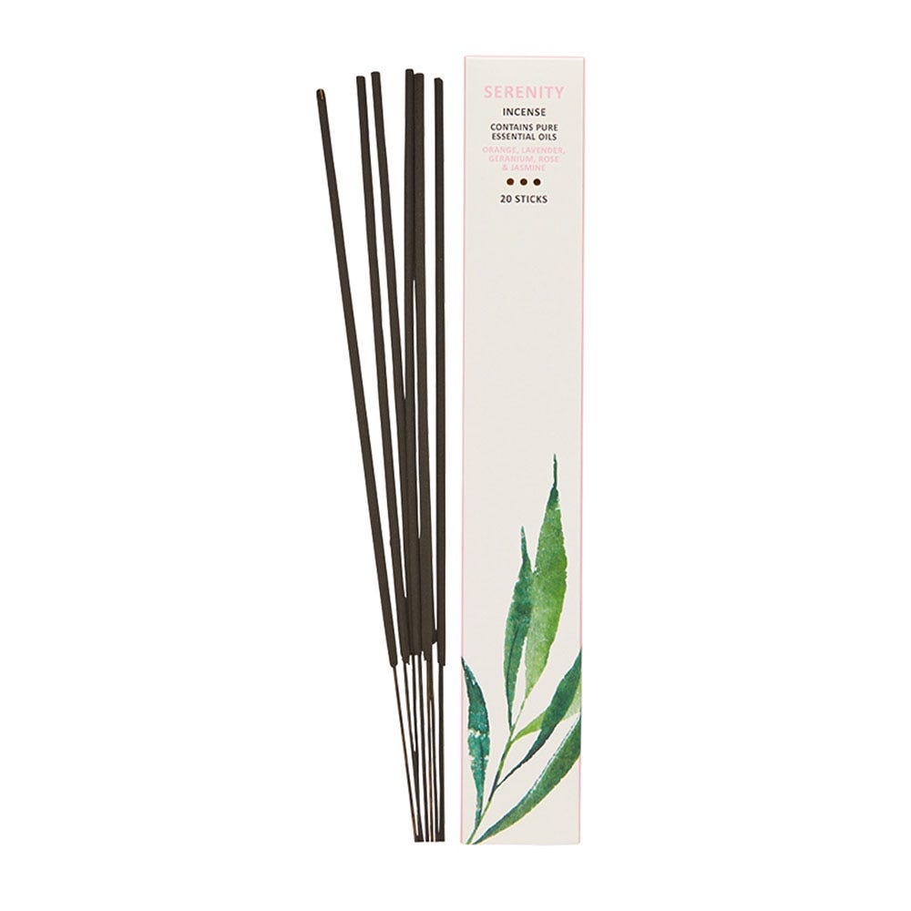 Serenity Essential Oil Incense Sticks 20pk