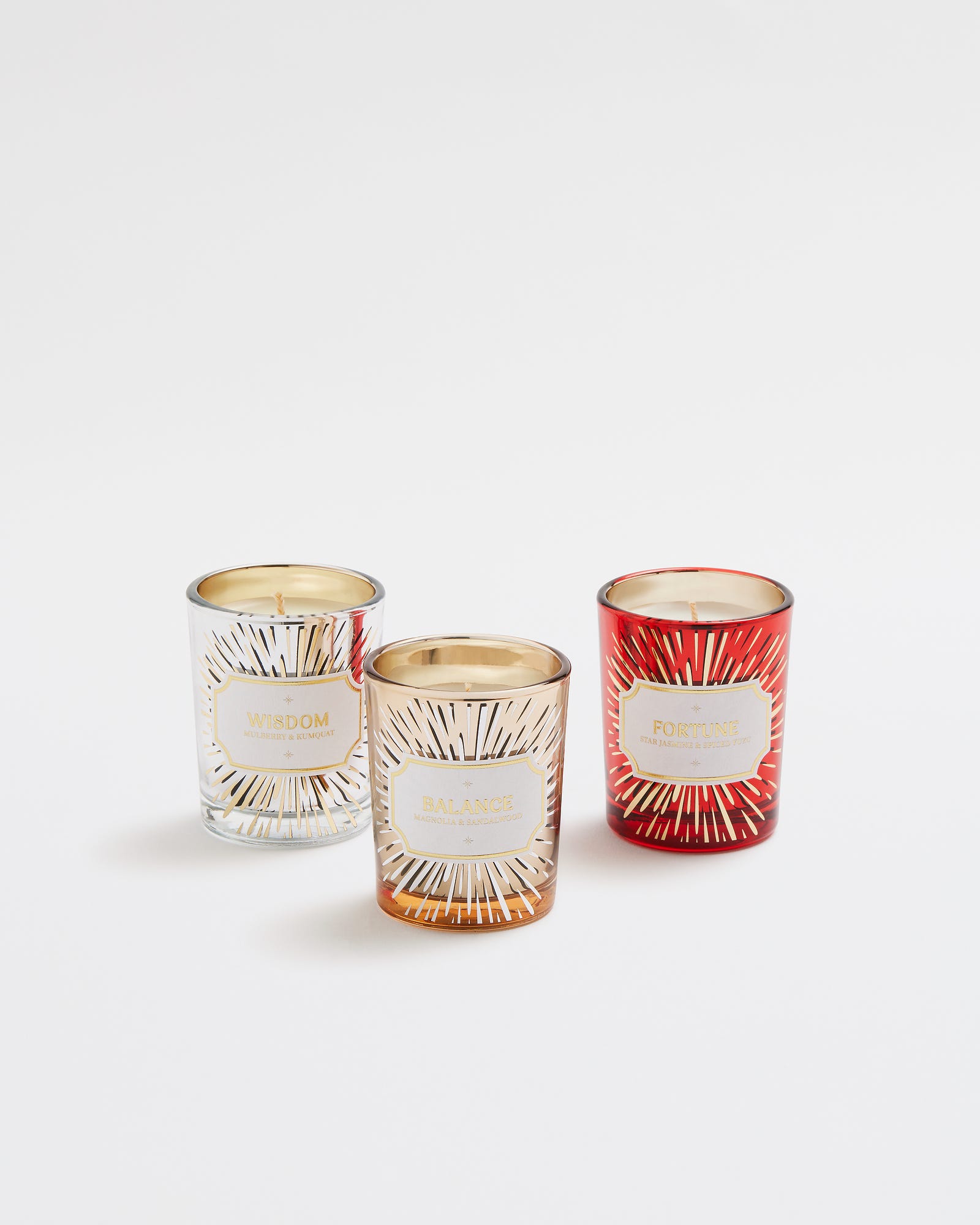 Assorted Discovery Set 55g 3pk Lunar New Year Candle