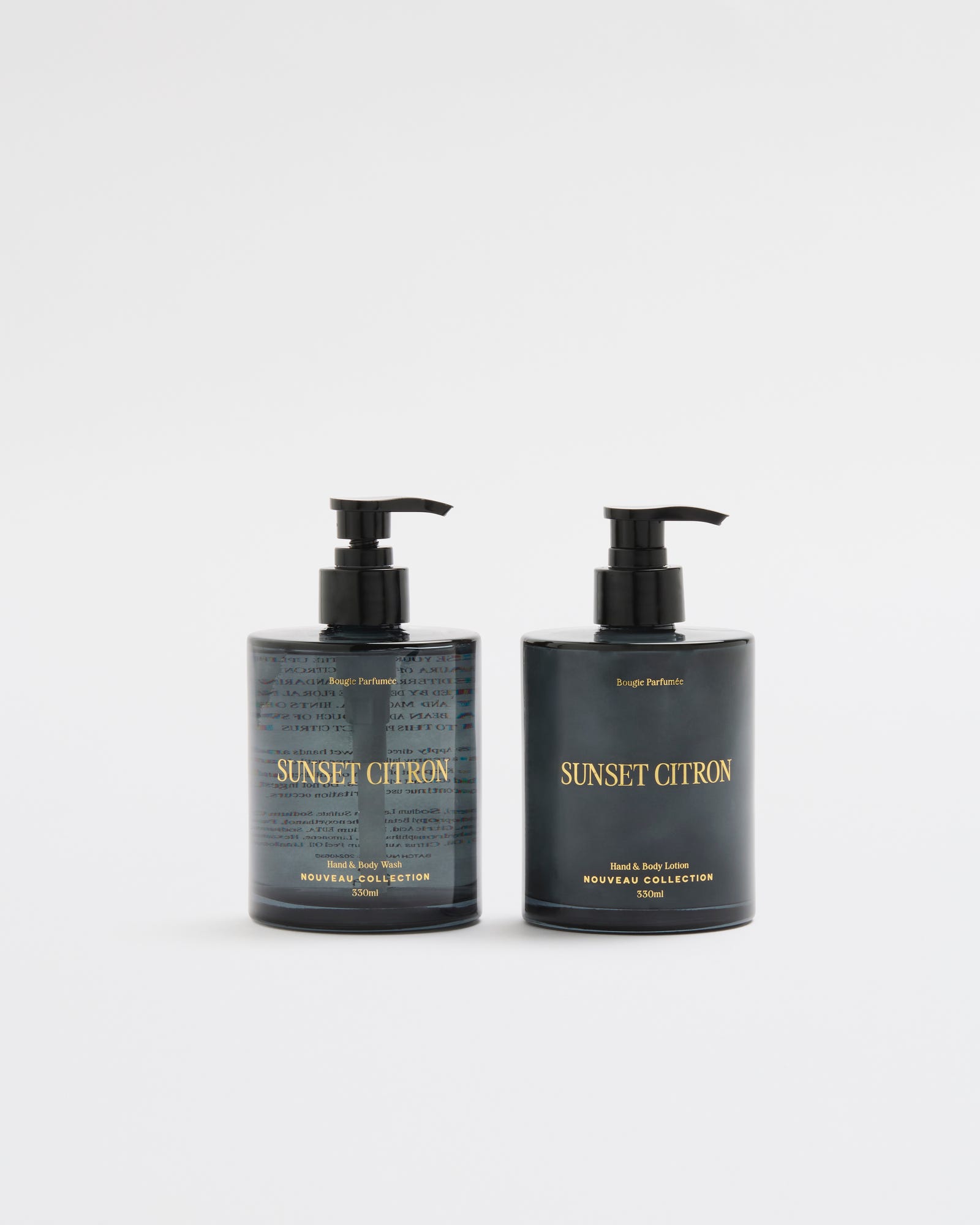 Sunset Citron Gift Set - Handwash & Cream 330ml Nouveau