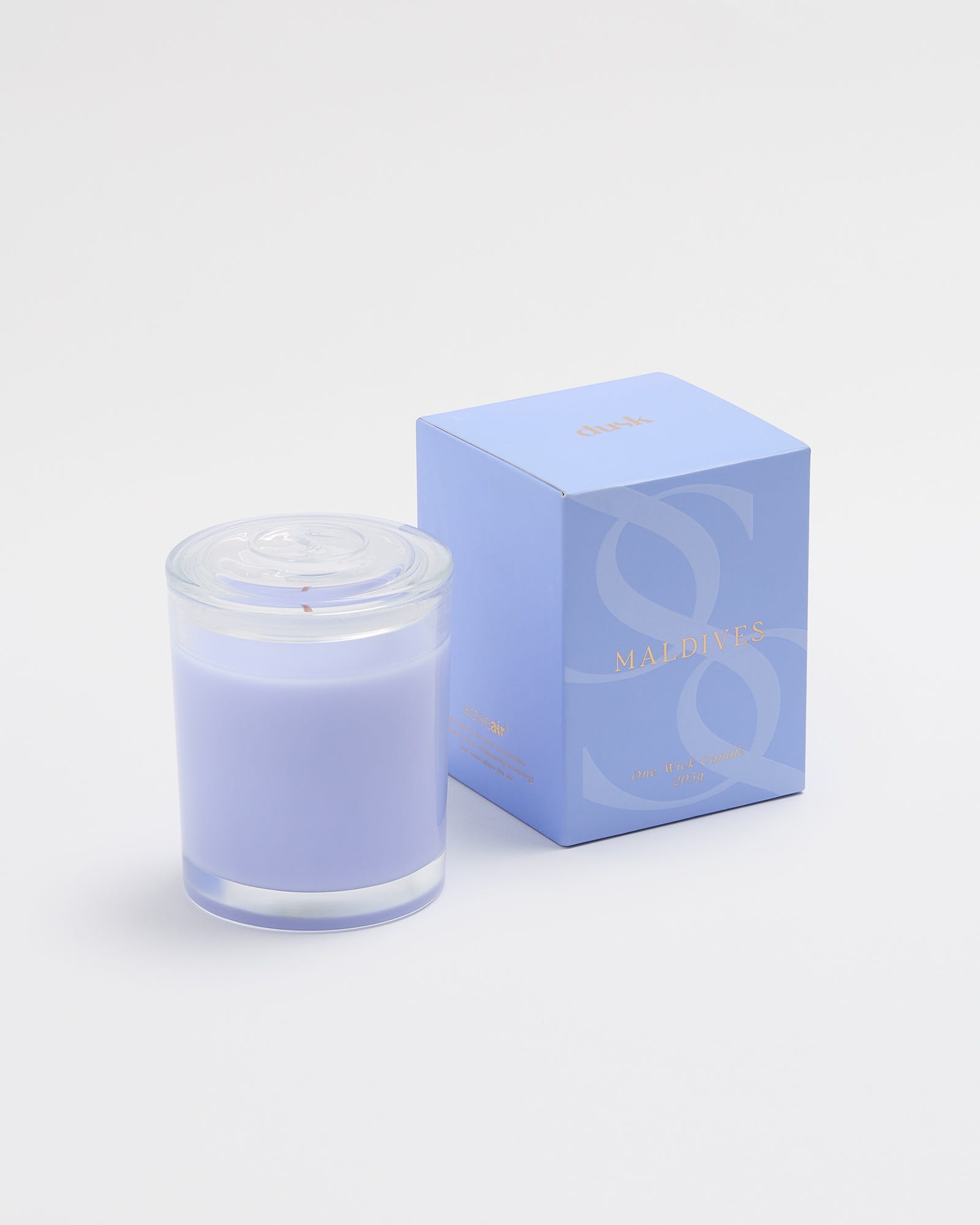 Violet & Golden Orchid Maldives 1 Wick Scented Candle