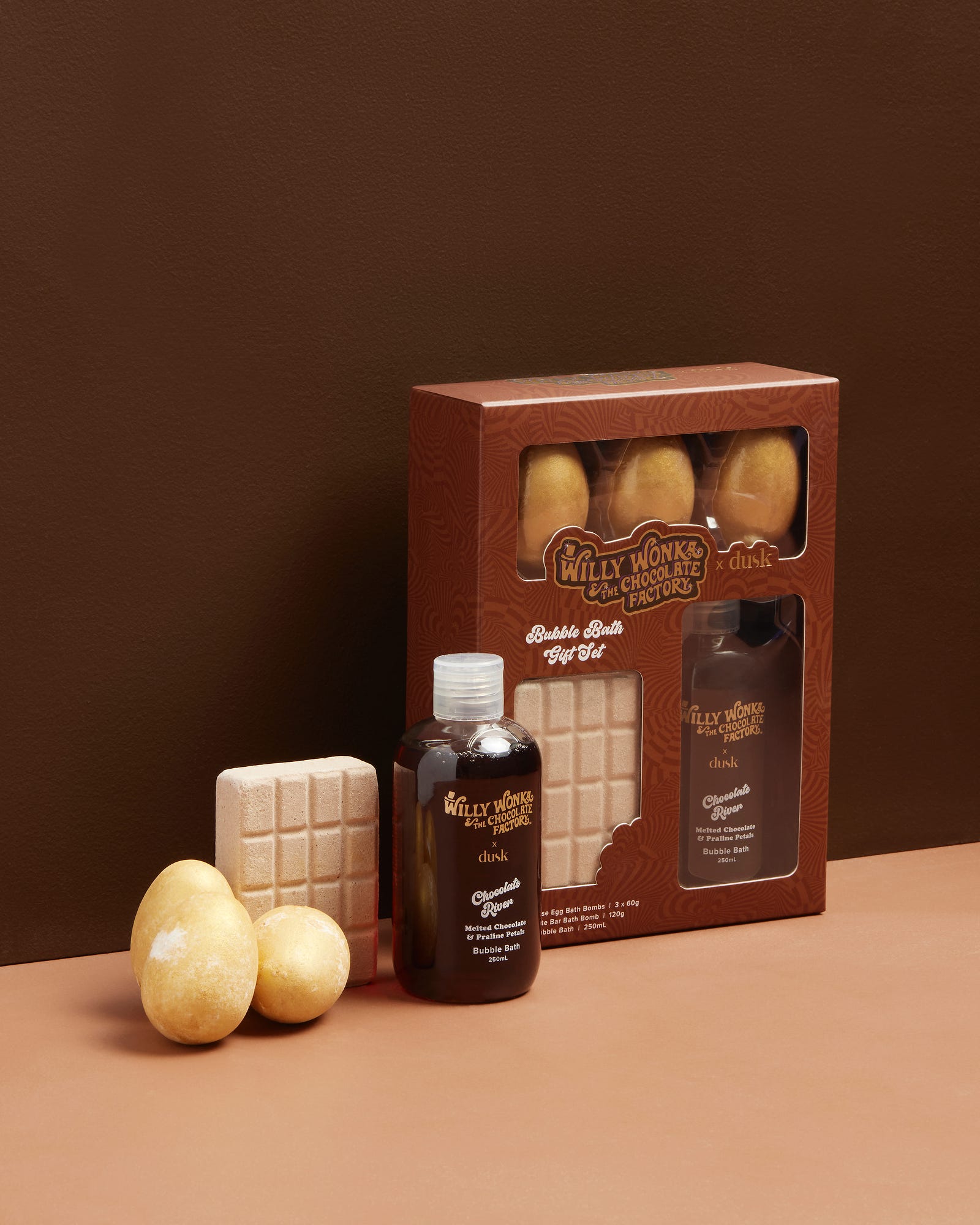 Chocolate River Bubble Bath Gift Set