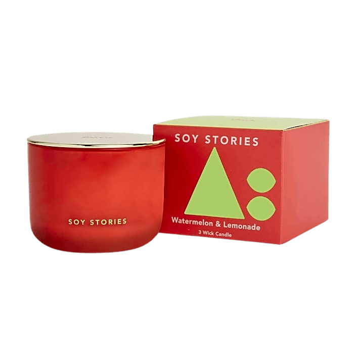 Watermelon & Lemonade 3 Wick Soy Scented Candle